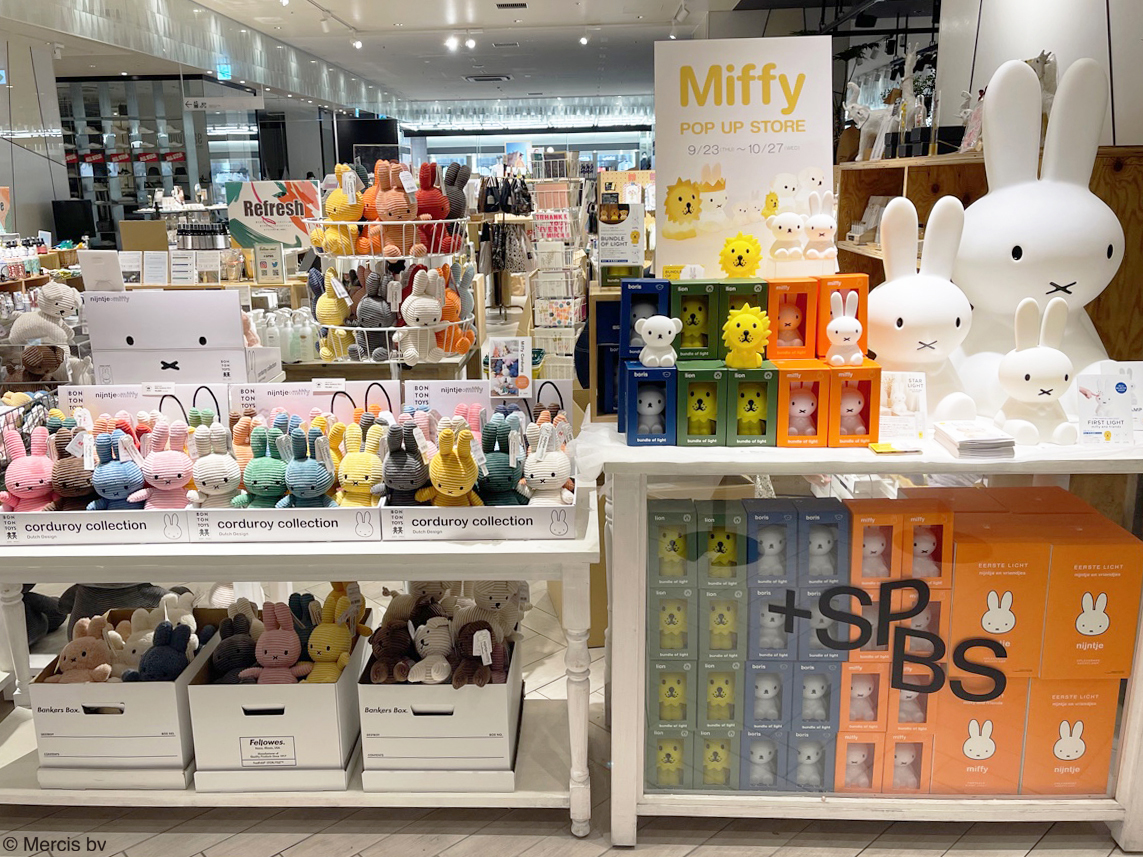 MIFFY」 POP UP STOREを渋谷スクランブルスクエア 2F +SPBSにて